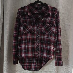 Plaid Button-Down Shirt
